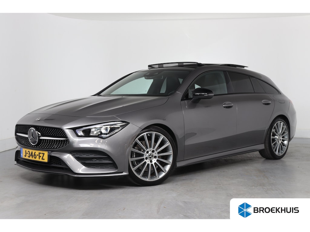 Mercedes-Benz CLA Shooting Brake 200 AMG | Open Dak | Sportstoelen | Sfeerverlichting | Camera | BLIS | Clima | LED | Navi | Widescreen | Keyless | Lichtmetale Velgen | Cruise Control
