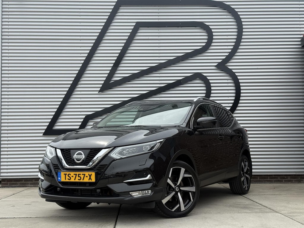 Nissan Qashqai 1.2 Tekna 1e Eigenaar|Pano|Cruise|Clima|Navi|Stoelverw|PDC V+A|Elek ramen|APK tot 12-2026