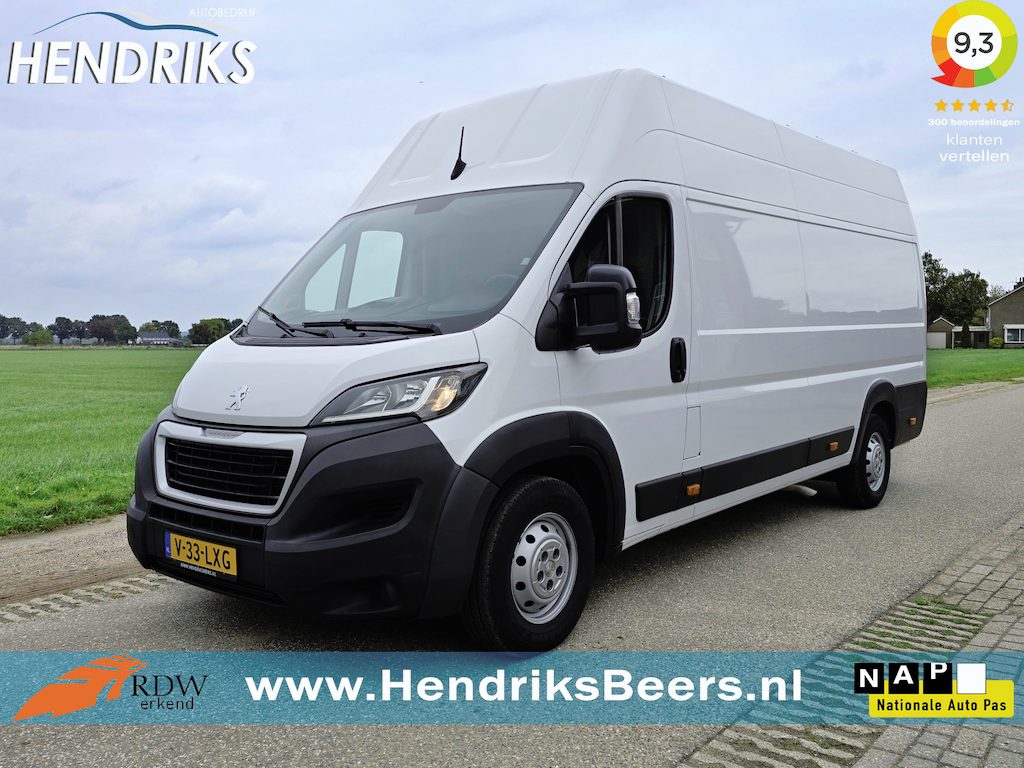 Peugeot Boxer 435 2.2 BlueHDi L4 H3 - 165 Pk - Euro 6 - Airco - ParkeerCamera - Laadklep