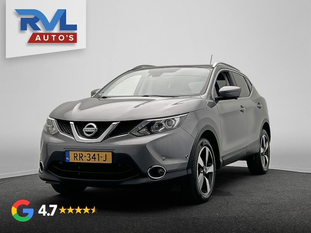 Nissan Qashqai 1.6 N-Vision|163PK | Dealer Onderhouden | Trekhaak | Panoramadak | Keyless |360Camera | PDC | Navigatie