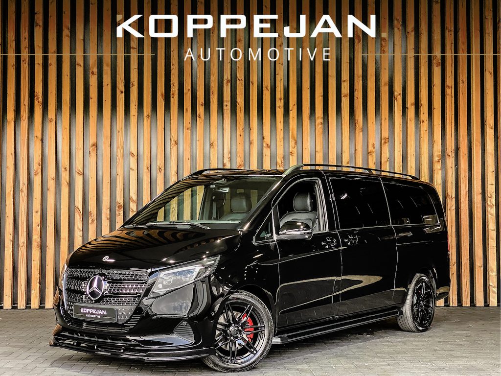 Mercedes-Benz V-klasse 300d Extra Lang Avantgarde Dubbele Cabine | ELEKTRISCHE SCHUIFDEUREN | STOELVERWARMING | STANDKACHEL | LEDER | MBUX | 360 |