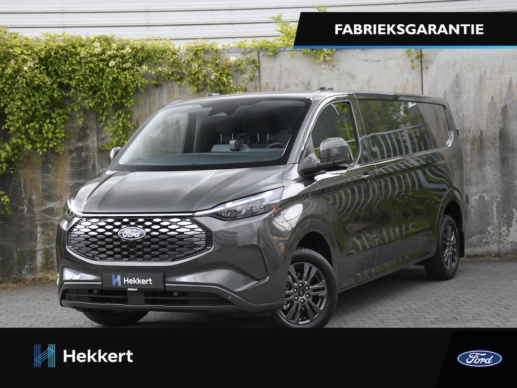 Ford E-Transit Custom 340 L2H1 Limited 65 kWh 218pk Automaat 360° CAM. | 17''LM | ADAPT. CC | DODE HOEK | DAB | NAVI
