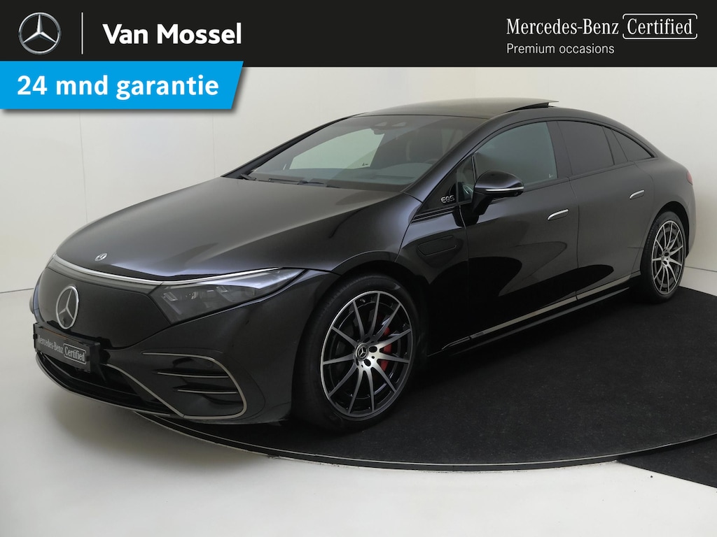 Mercedes-Benz EQS 580 4MATIC AMG Line 108 kWh Rear Executive / Panoramadak / Luchtvering / Burmester / Achterasbesturing / Memory / Massage / 360 Camera / Hyperscreen /