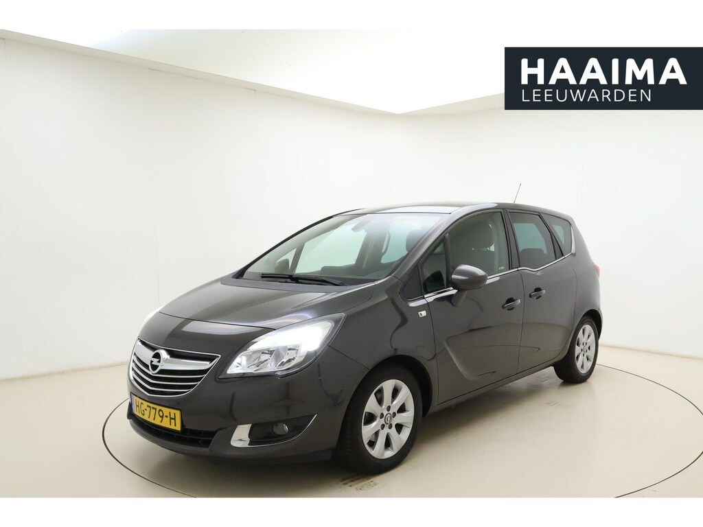 Opel Meriva 1.4 Turbo Cosmo | Navigatie | Trekhaak | Parkeersensoren | Climate control | Hoge instap | Extra getint glas | Lichtmetalen velgen