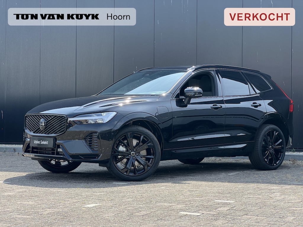Volvo XC60 2.0 T8 Plug-in hybrid AWD Plus Black Edition Panoramadak / T8 - 455PK / Harman Kardon / Stuur- Stoelverwarming / 21" / Memory seats / 360 graden camera / Grote accu / AWD