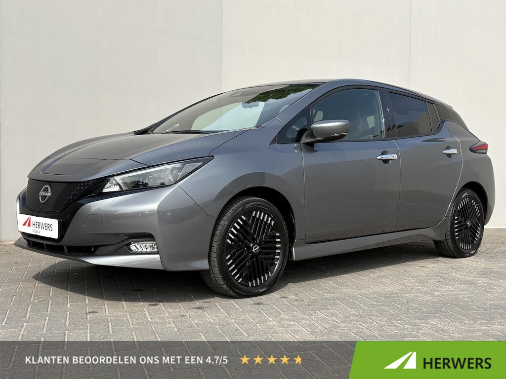 Nissan Leaf e+ Tekna 59 kWh / SOH 100% / Navigatie / Apple Carplay/Android Auto / Achteruitrijcamera / Bose audio / Stoel-/Stuurverwarming /