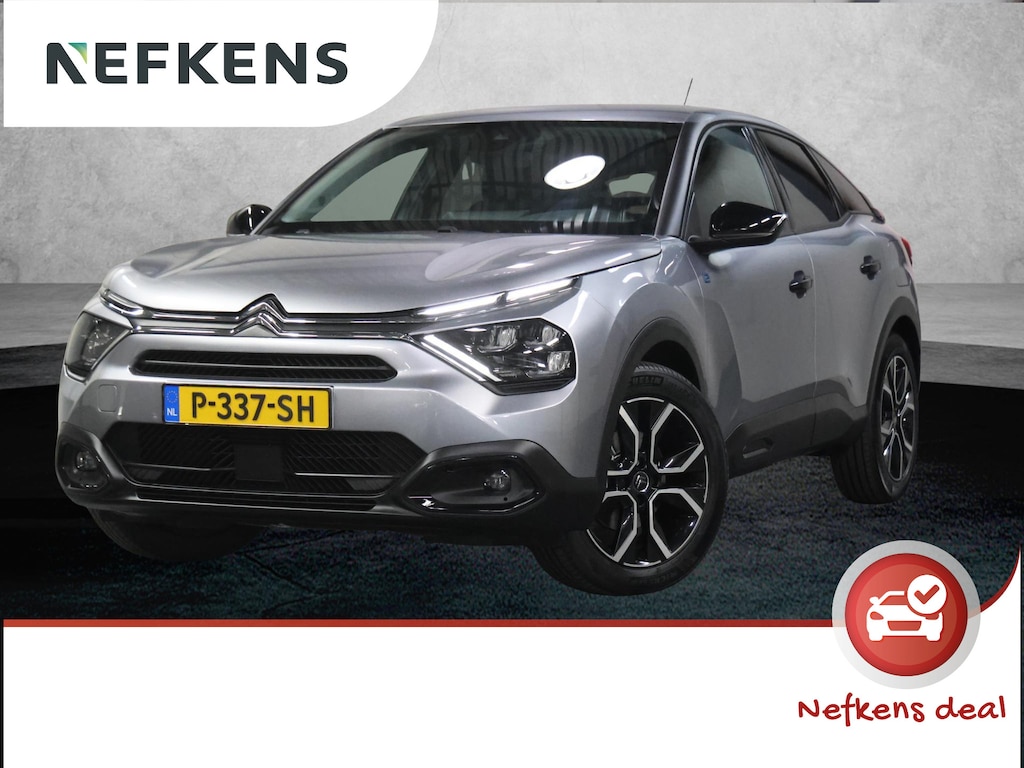 Citroën E-C4 Feel 50 kWh 136PK | 1ste Eigenaar | ACCU 91% | Cruise Control | Climate Control | Camera | AppleCarPlay/AndroidAuto | Navigatie | LED | Stof/Lederenbekleding | Isofix | Parkeersensoren | Privacy Glass |