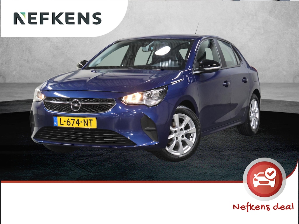 Opel Corsa 1.2 75PK Edition | 1ste eigenaar | Navigatie | Airco | Bluetooth | Cruise Control | 16"LMV | AppleCarPlay/AndroidAuto | DAB Radio | Isofix | Parkeersensoren |