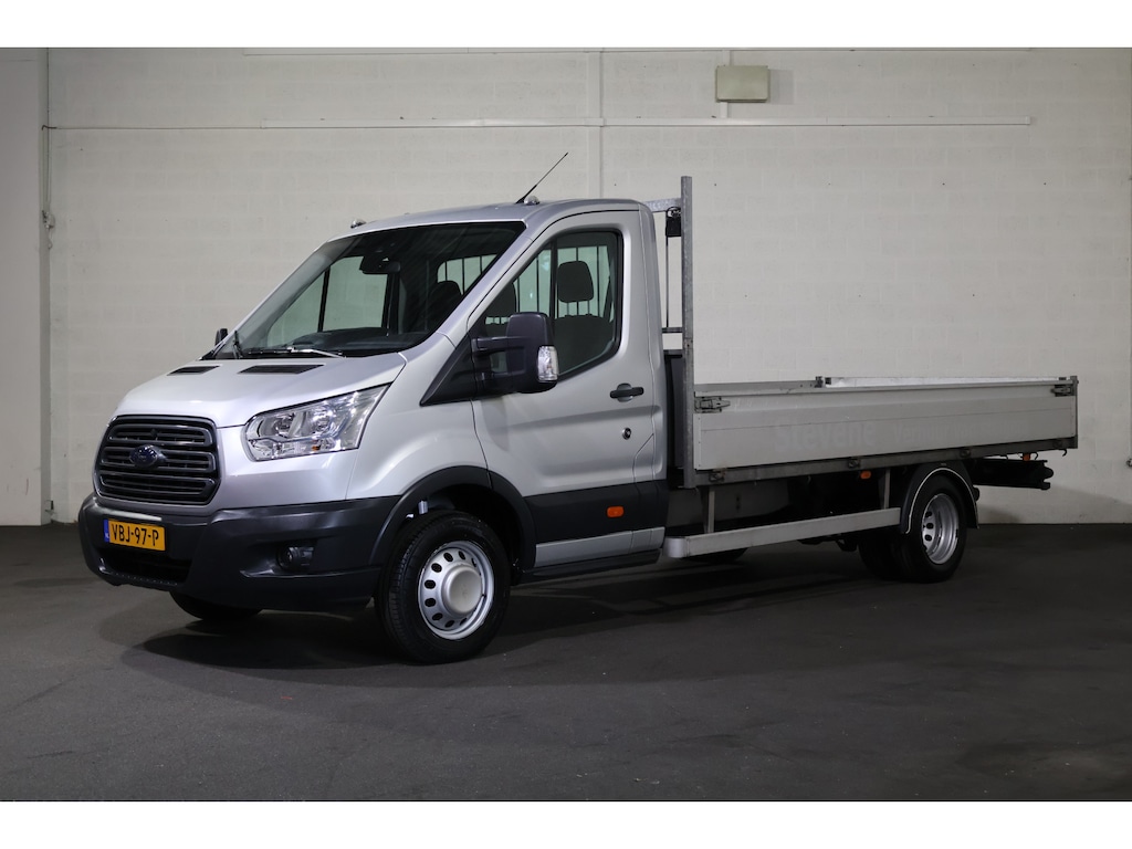 Ford Transit 350 2.0 TDCI L5H1 Open Laadbak Dubbel Lucht Airco 2.8T Trekhaak