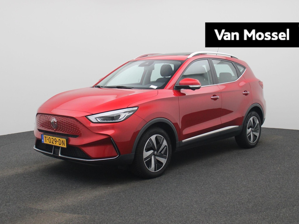 MG MG ZS EV Long Range Luxury 70 kWh | SoH 100% | Panorama/Schuif-Kanteldak | 17"LMV | ACC | ECC | Navi | 360° Cam | DAB |