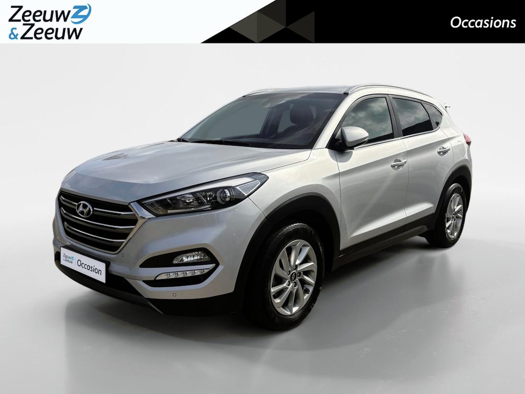 Hyundai Tucson 1.6 T-GDi Premium 4WD | Automaat! | Leder | Stoelverwarming en koeling | Navi
