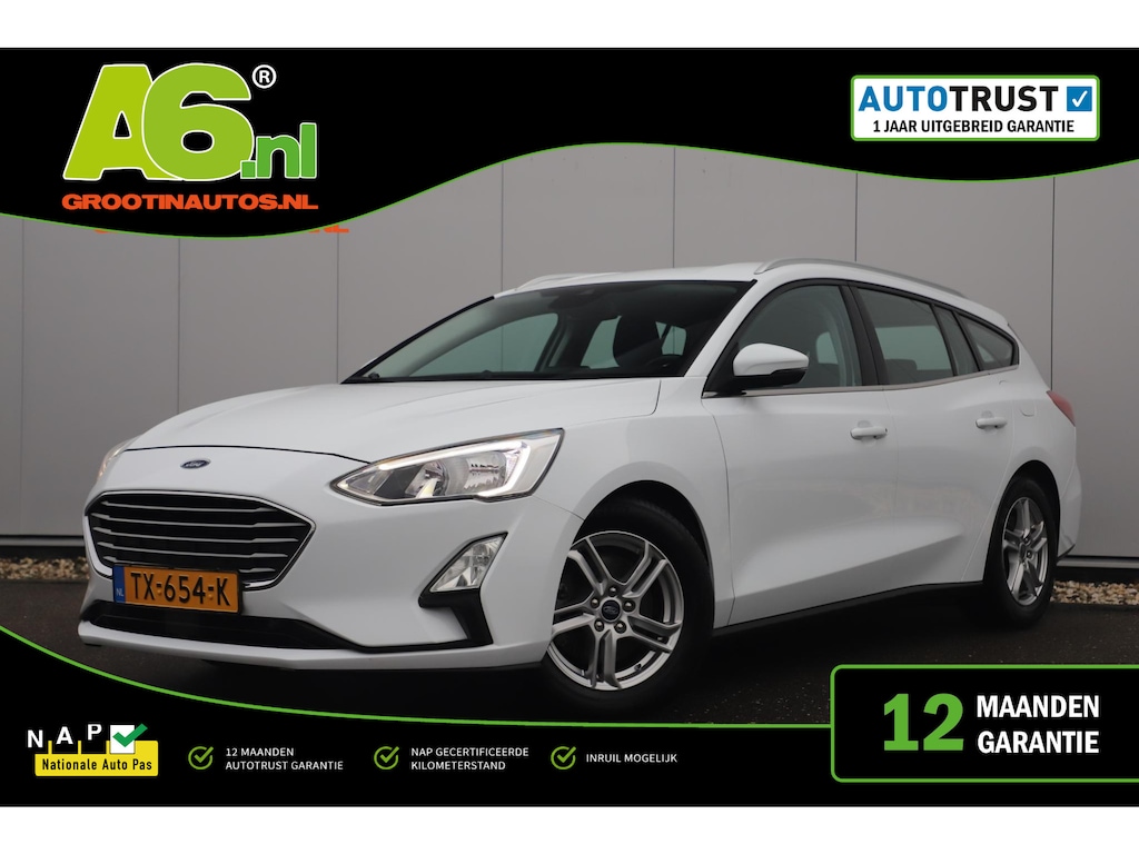 Ford Focus Wagon 1.0 EcoBoost Trend Edition Business Navigatie Clima Cruise 16 inch LMV Parkeersensors Lane Assist Keyless