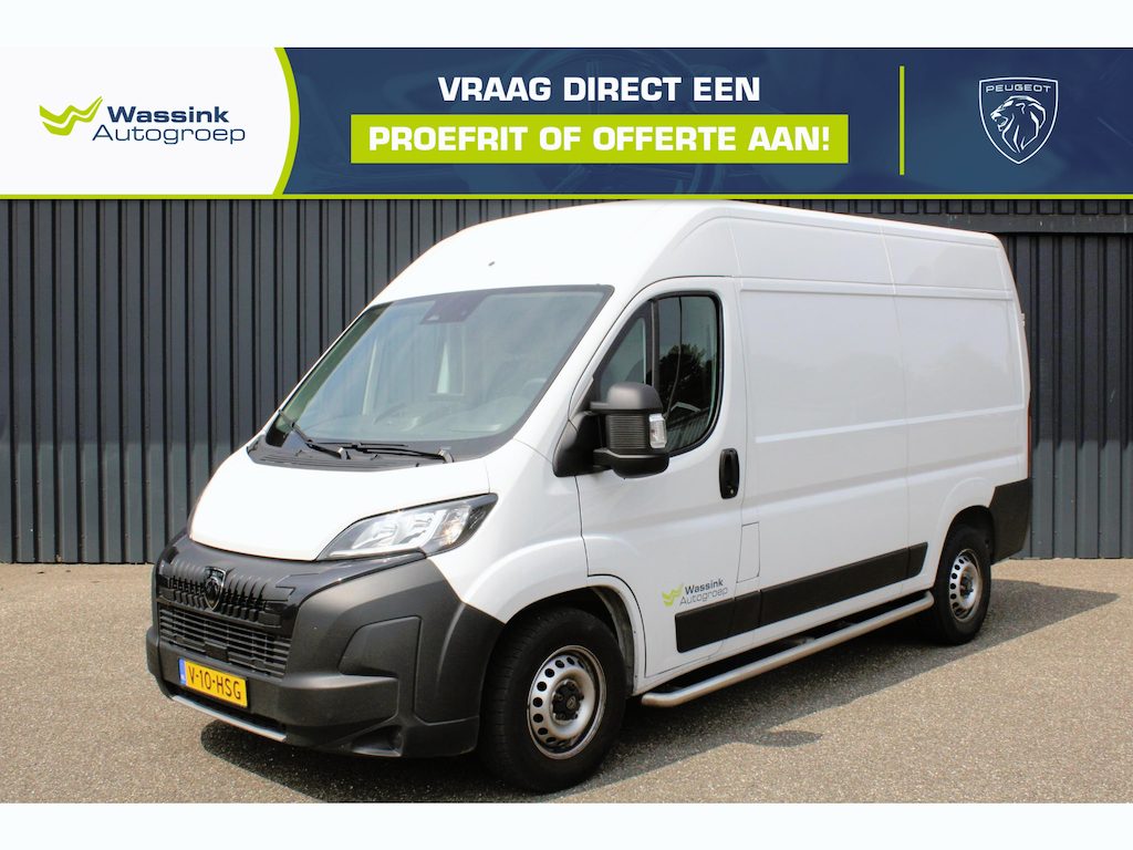 Peugeot Boxer 2.2 BlueHDi 140 S&S L2H2 3.5t Automaat | Camera | All Seasons | Trekhaak | Navigatie | Carplay | Sidebars