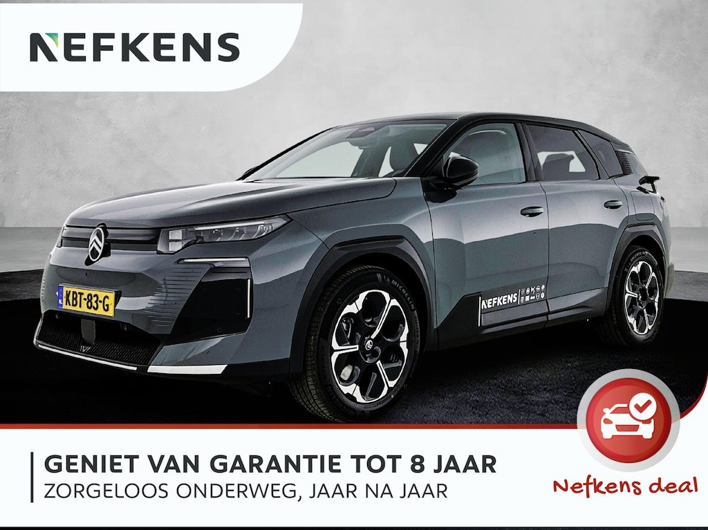 Citroën C5 Aircross e-C5 SUV Business Comfort Range 73 kWh | ACCU 99% | 519km WLTP Actieradius | Navigatie | Adaptive cruise control | 360 graden camera | Elektrische achterklep | Draadloze telefoonlader | 19" lichtmetalen velgen