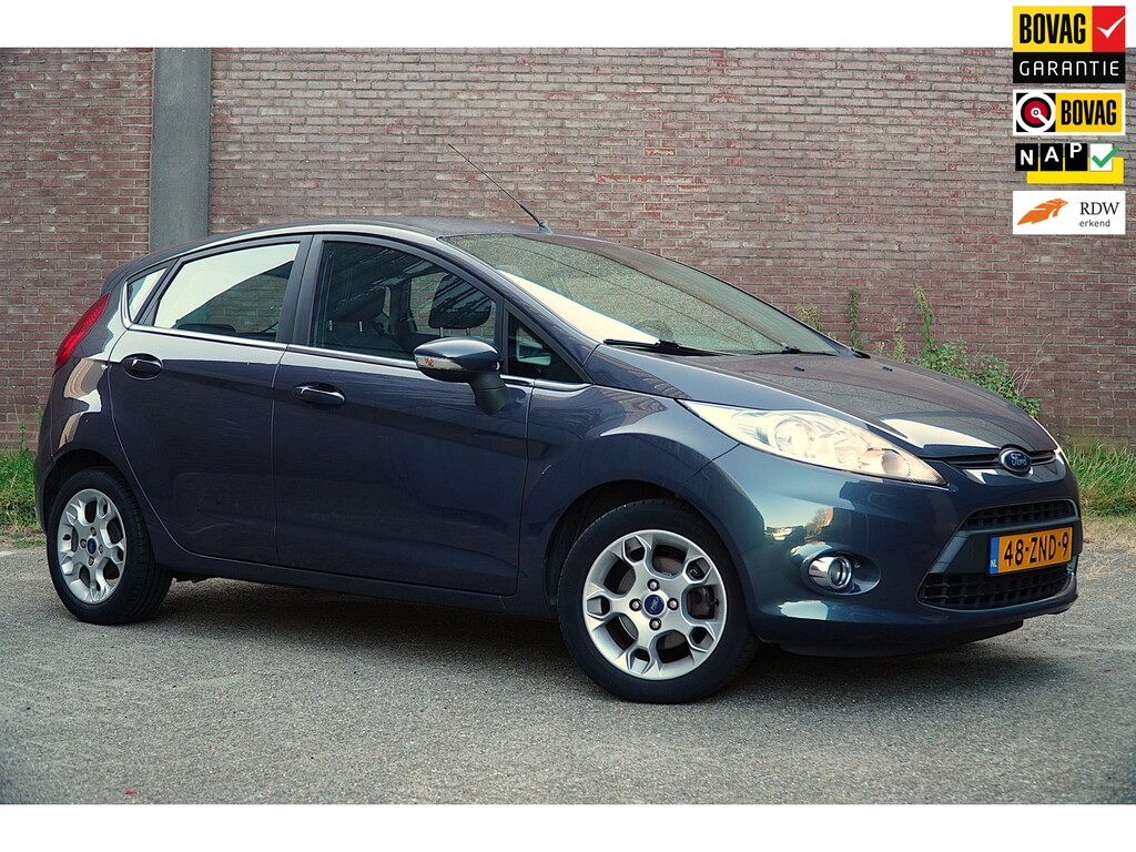 Ford Fiesta 1.25 Titanium, Climat, Cruise, Voorruitverwarming, LM Velgen, Ned. Auto