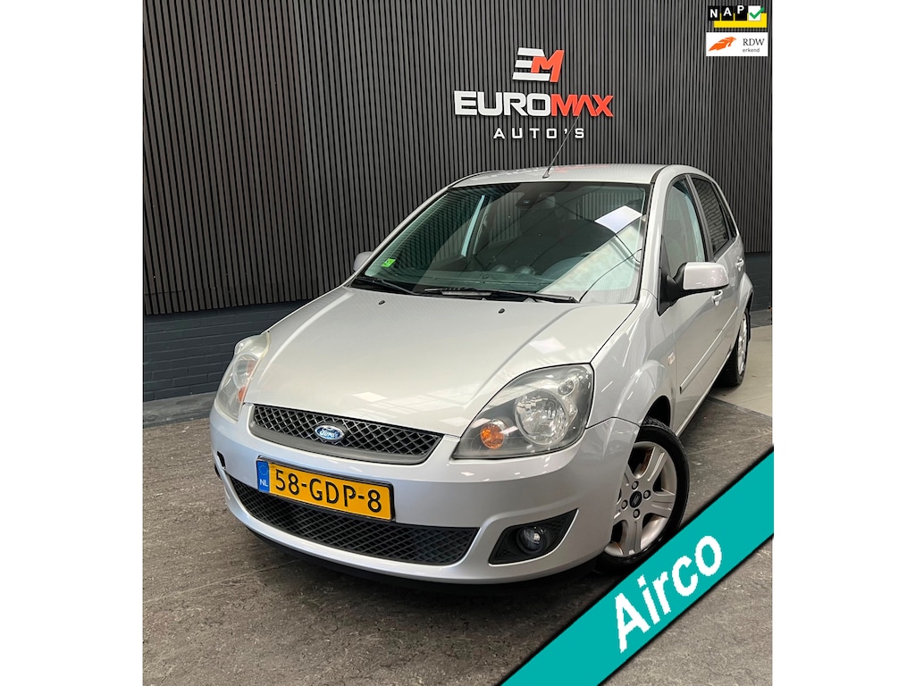 Ford Fiesta 1.3-8V Futura XL - 2e eigenaar - NAP - Airco - Parksensor.