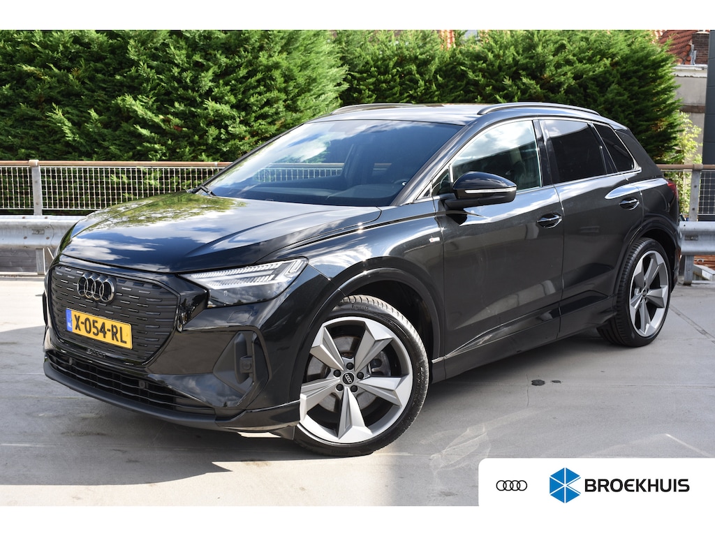 Audi Q4 e-tron 45 S Edition 82 kWh 286PK | STOLEVERW. | CAMERA | NAVIGATIE | ADAPT. CRUISE | FULL LED | KEYLESS | DAB+