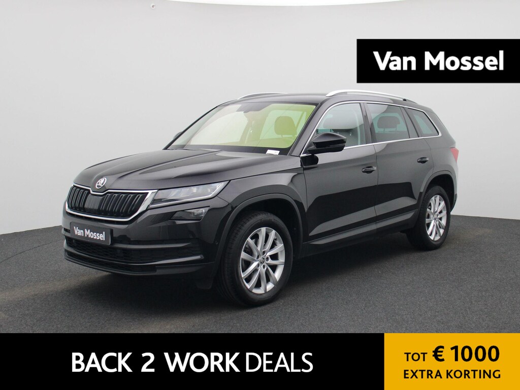 Skoda Kodiaq 1.5 TSI Style | Automaat | Trekhaak | Navigatie | Apple Carplay / Android Auto | Stoel Verwarming | Memory Seats | Stuur verwarming | DAB | Camera | Cruise Control | Lichtmetalen Velgen |