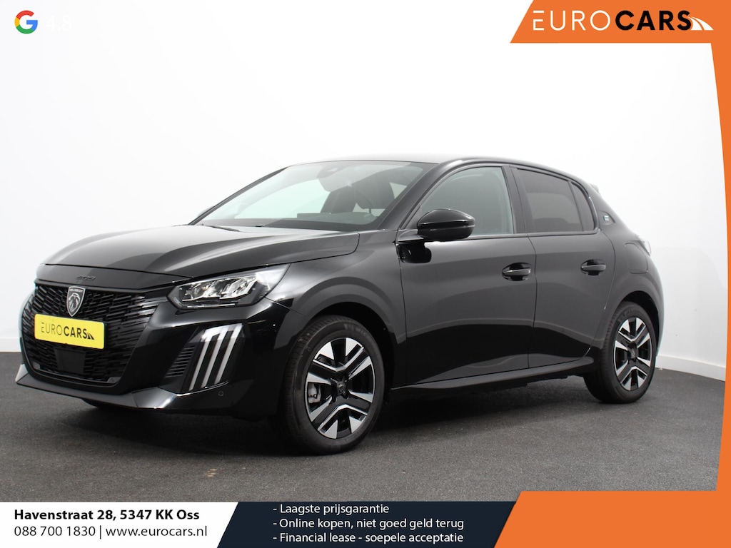 Peugeot e-208 EV Allure Pack 50 kWh Warmtepomp Navigatie Apple Carplay Android Auto Parkeerhulp Cruise Control Full Led Climate Control Lichtmetalen velgen