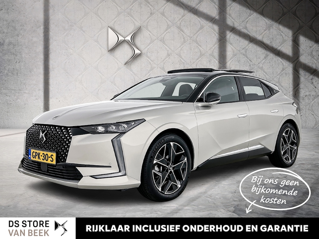 DS 4 Hybrid 145 pk Automaat Pallas | Rijklaar | Panoramadak | Elektrische stoelen met geheugenfunctie |