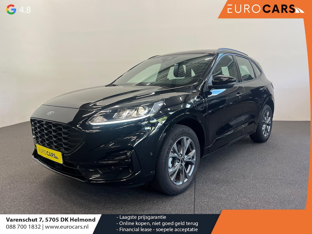 Ford Kuga 2.5 PHEV ST-Line Automaat Trekhaak Navigatie Apple CarPlay Android Auto Camera Parkeerhulp Adaptive Cruise Control Dodehoekdetectie Stoelverwarming Climate Control Lichtmetalen velgen