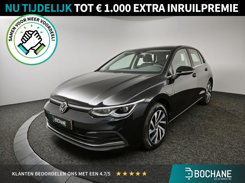 Volkswagen Golf 1.4 eHybrid Style | Travel Assist | Achteruitrijcamera met parkeersensoren voor en achter | Ergo Active bestuurdersstoel met geheugenfunctie