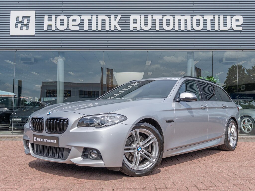 BMW 5-Serie Touring 520i High Executive | M-sport | Nappa | Volledig onderhouden