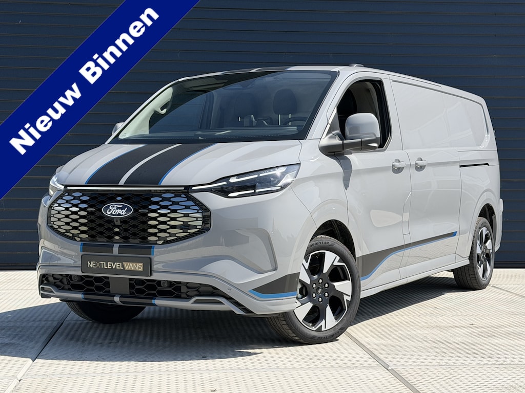Ford E-Transit Cust. Sport 340 L2H1 71 kWh 360 Camera | Adap Cruise | 2 x schuifdeur | B&O Audio