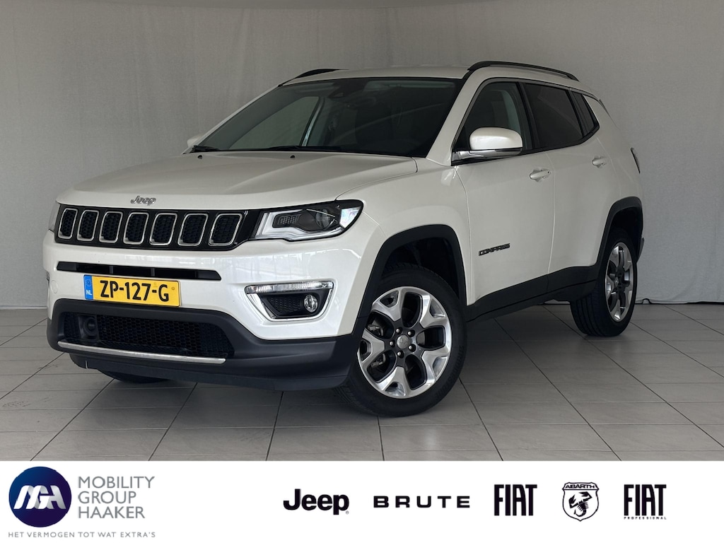 Jeep Compass 1.4 MultiAir Limited 4x4 | Leer | Cruise control | stoelverwarming