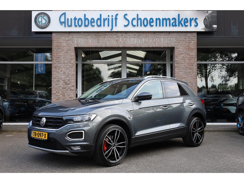 Volkswagen T-Roc 1.0 TSI R-line Style CARPLAY DAB NAVI COCKPITVIEW STOELVERWARMING 2xPDC ACC 19"LMV ALL-SEASONS NAP ZEER-NETJES!!