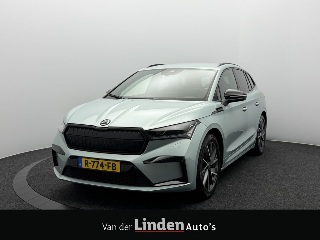 Skoda Enyaq iV 60 Sportline SOH 94,4% | Trekhaak | Matrix Led | Stoel/Stuurverwarming | Cruise Control Adaptief | Camera | Navigatie