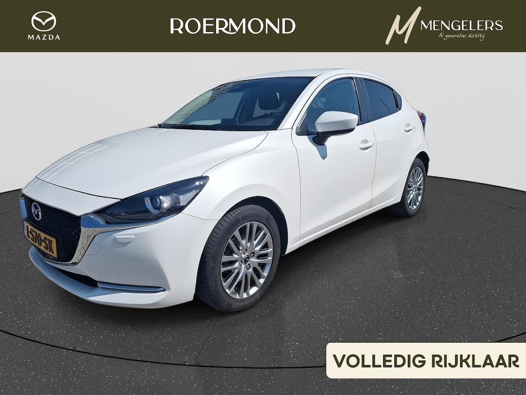 Mazda 2 1.5 Skyactiv-G Luxury | NL-Auto | Apple Carplay-Android Auto | Climate Control | Cruise Control | Stuurwiel en Stoel Verwarming | LM-velgen | Parkeersensoren | 1e Eigenaar | Dealer onderhouden |