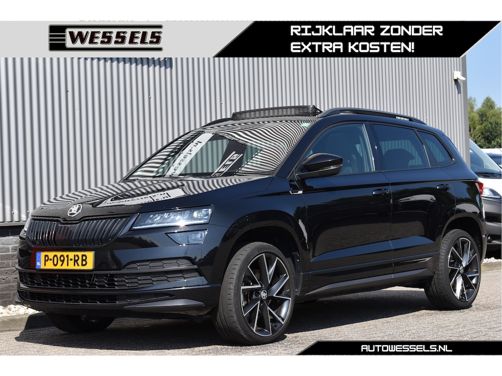Skoda Karoq 1.5 TSI ACT Sportline Business Panorama, Stoel/stuurverwarming, Virtual cockpit, Camera, Carplay