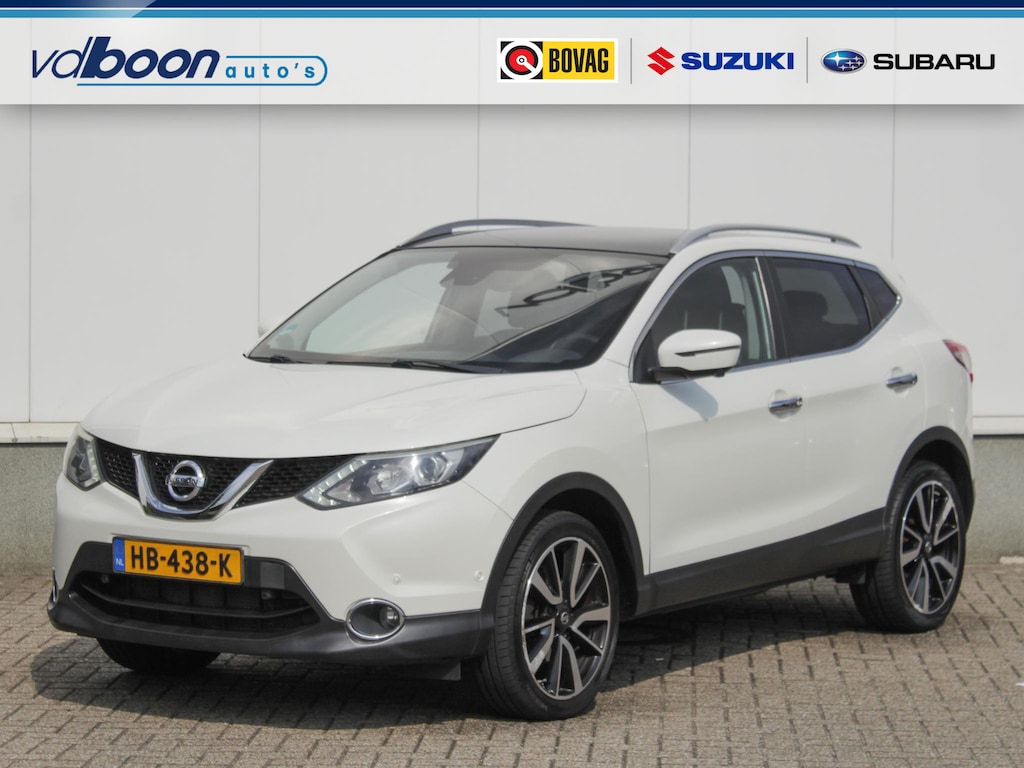 Nissan Qashqai 1.2 Tekna Automaat | Leder | Panodak | Trekhaak