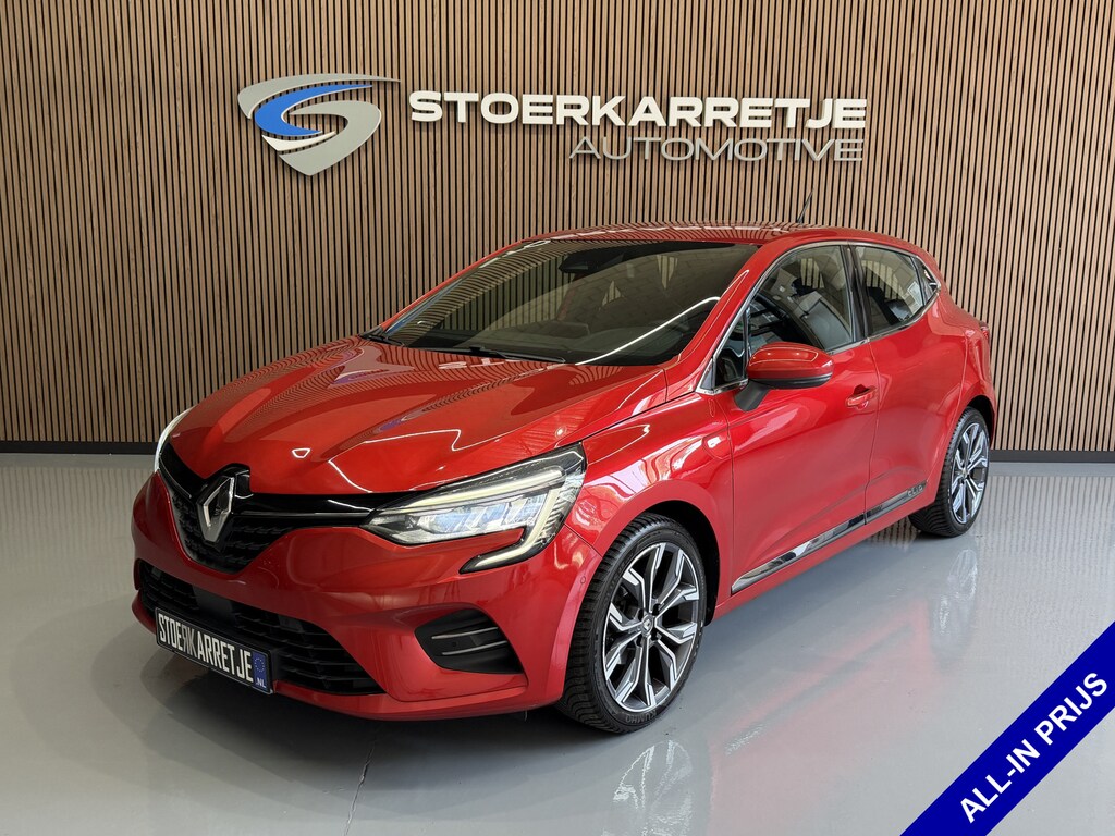 Renault Clio 1.0 TCe 100pk Edition One | Groot Navi | Bose | 17" | Camera | Stoel & Stuur verwarming | Carplay | 100 % Dealer onderhouden!