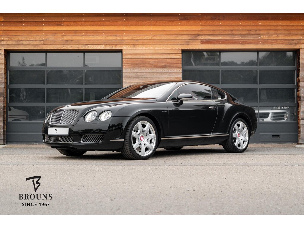 Bentley Continental GT 6.0 W12 560pk | Zwart/Cognac | NL Auto