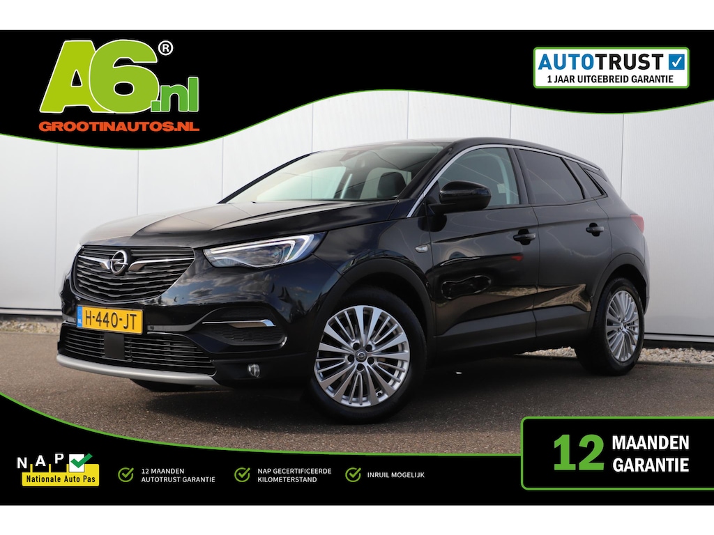 Opel Grandland X 1.2 Turbo Innovation 131PK Leder Memory Stoelen Navigatie Achteruitrijcamera Stuur & Stoelverwarming