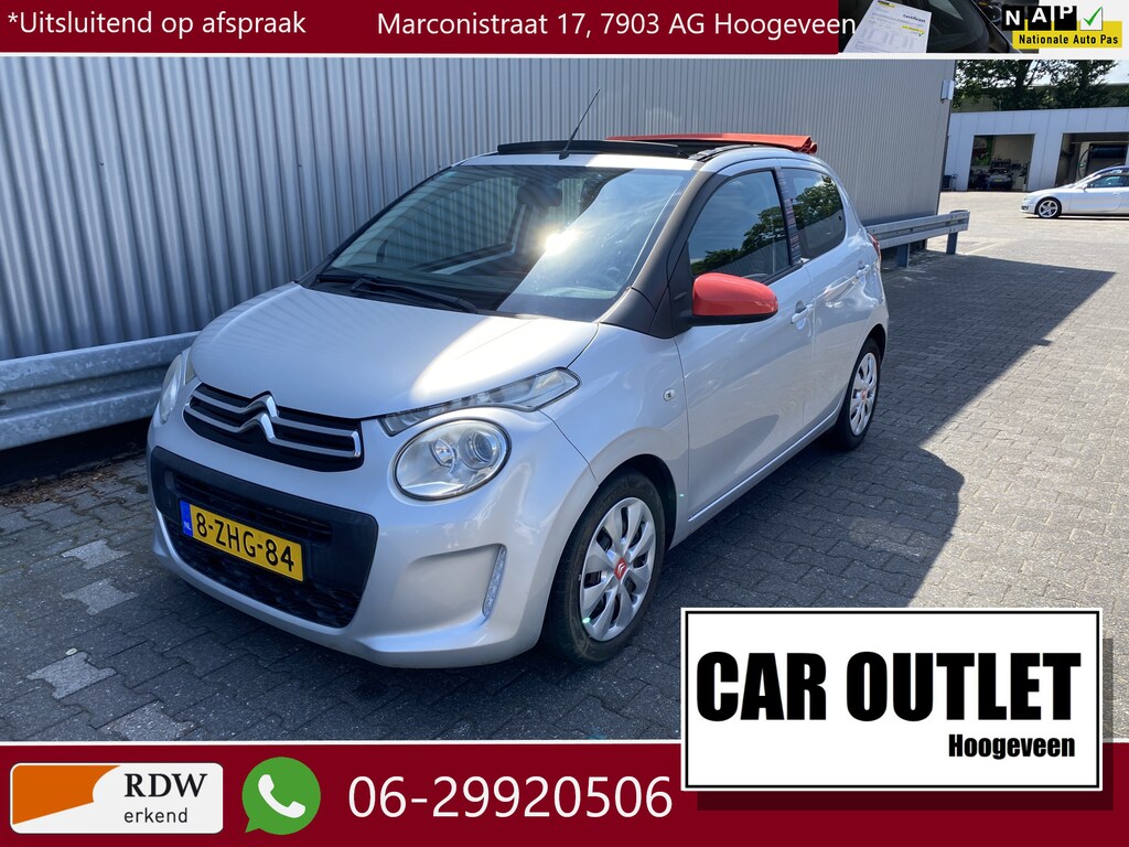 Citroën C1 1.2 PureTech Airscape Shine 5-Drs, A/C, Elec.ramen, Centr.vergr,  nw. APK – Inruil Mogelijk –