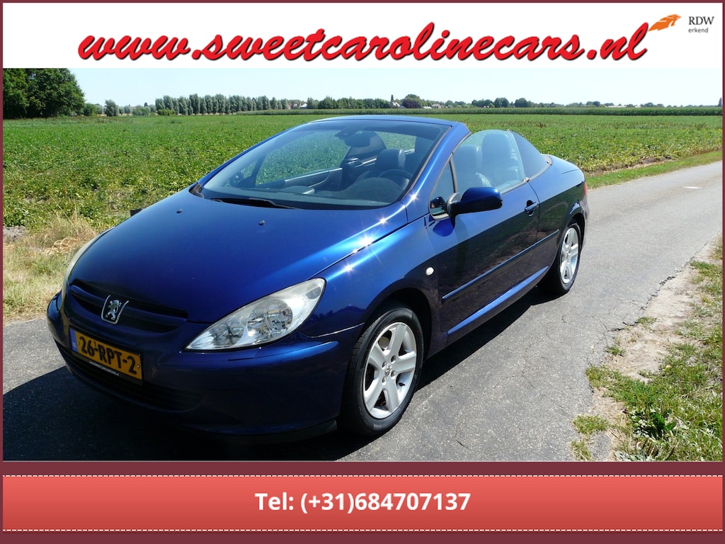 Peugeot 307 CC 2.0-16V,Airco,Leder,Elec.pakket,Lmv's!