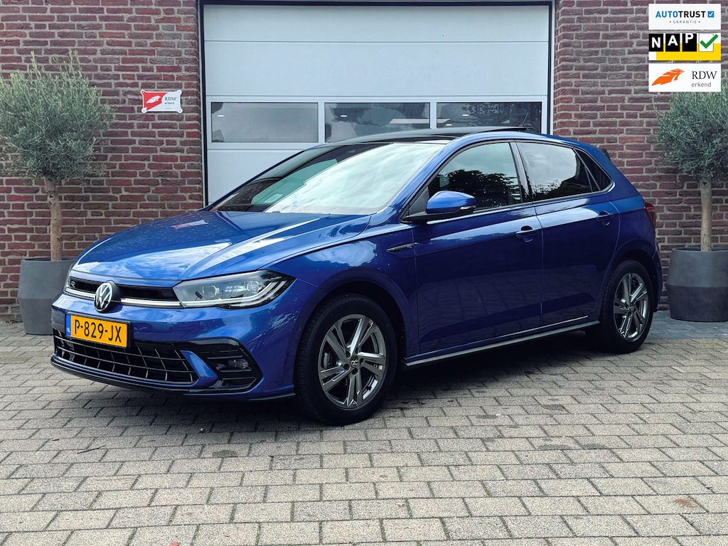 Volkswagen Polo 1.0 TSI R-Line|IQ-light|Pano|DigiD|Stoelverw|Trekhaak|