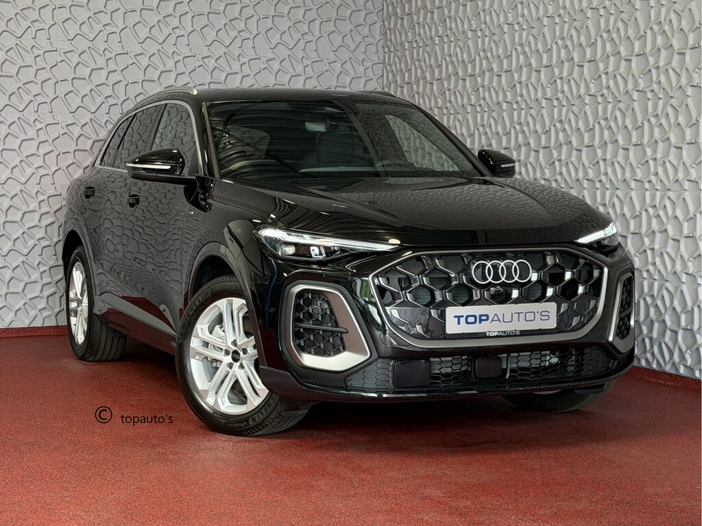 Audi Q5 2.0 TFSI E-HYBRID S-EDITION PASS.DISPLAY LEER PANO QUATTRO 300PK 360CAM TREKHAAK MATRIXX LED ELEK.STOEL. S-LINE S LINE