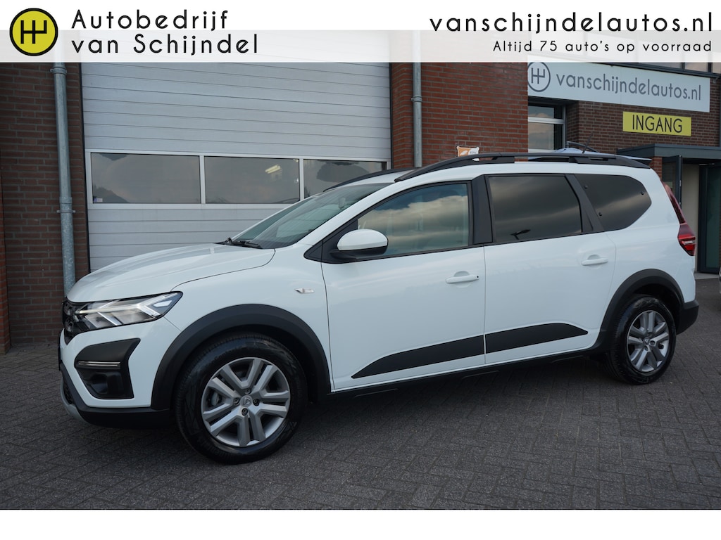 Dacia Jogger 1.0 TCe BI-FUEL COMFORT 7P 7STOELEN ORIGINEEL NEDERLANDS ANDROID/APPLECARPLAY(NAVI) AIRCO CRUISECONTROL BLUETOOTH PARKEERSENSOREN DAKRAILS 4X ELECTR.RAMEN/SPIEGELS
