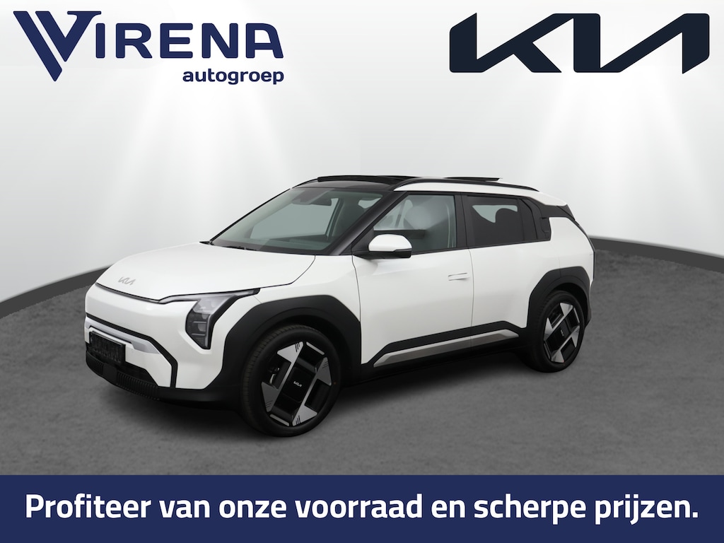Kia EV3 Plus Advanced 81,4kWh - Stoel-/stuurverwarming - Schuif-/kanteldak - Getint Glas - Navigatie - Fabrieksgarantie tot 2033