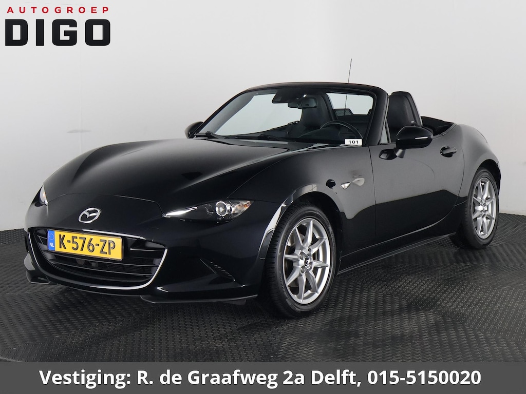 Mazda MX-5 2.0 SkyActiv-G 160 GT-M Soft-Top | Stoelverwarming | Dodehoek Detectie | Lederen Bekleding |