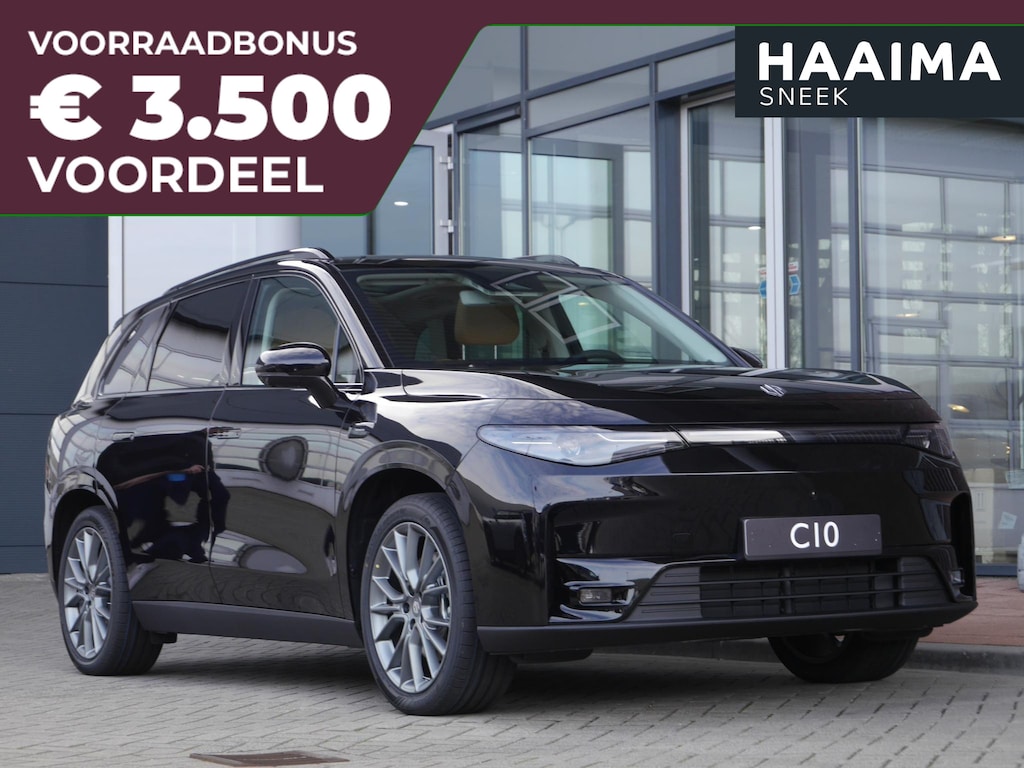 Leapmotor C10 Design REEV 28.4 kWh | Nieuwe auto | Gecombineerde actieradius WLTP 974km | 1500 kg Trekgewicht | Diverse kleuren leverbaar | Full options | Stuurverwarming | Stoelverwarming en koeling | Elektrisch verstelbare voorstoelen | Navigatie | Keyless entry & start | 20 inch lichtmetalen velgen | Led verlichting
