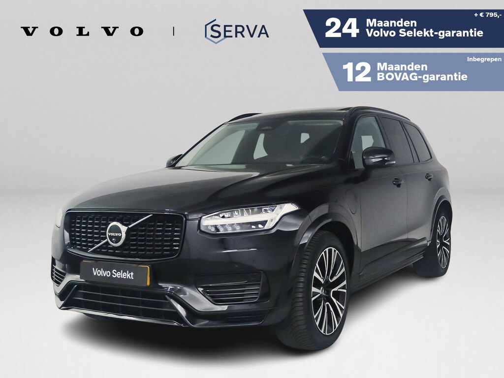 Volvo XC90 T8 Recharge AWD Ultimate Dark | SOH 95% | Panoramadak | 360° camera | Luchtvering | Harman Kardon | Head-up display | Stoel- en stuurverwarming | Trekhaak