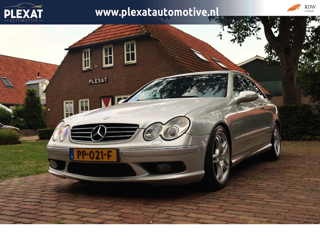 Mercedes-Benz CLK Coupe AMG 55 Aut. | Facelift | Prachtstaat | V8 | Nappa Interieur | Historie | Slechts 166.000KM | LED |