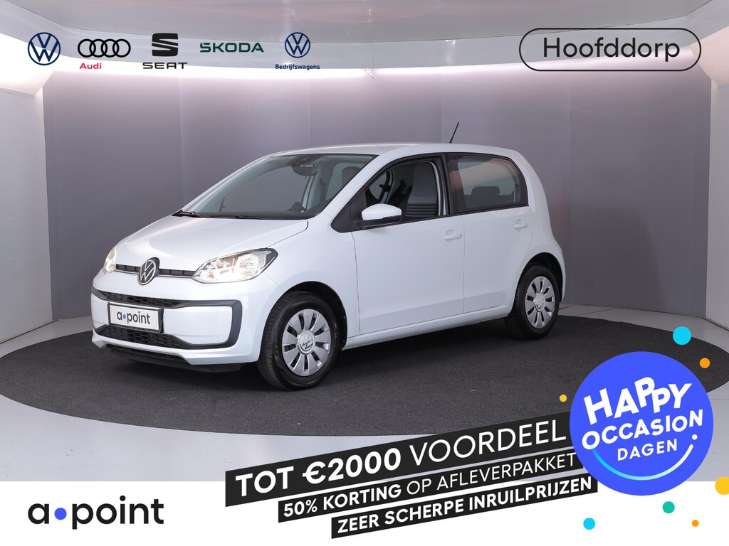 Volkswagen Up! 1.0 65 pk | Navigatie via App | Airco | Parkeersensoren achter | Achteruitrijcamera | Cruise control |