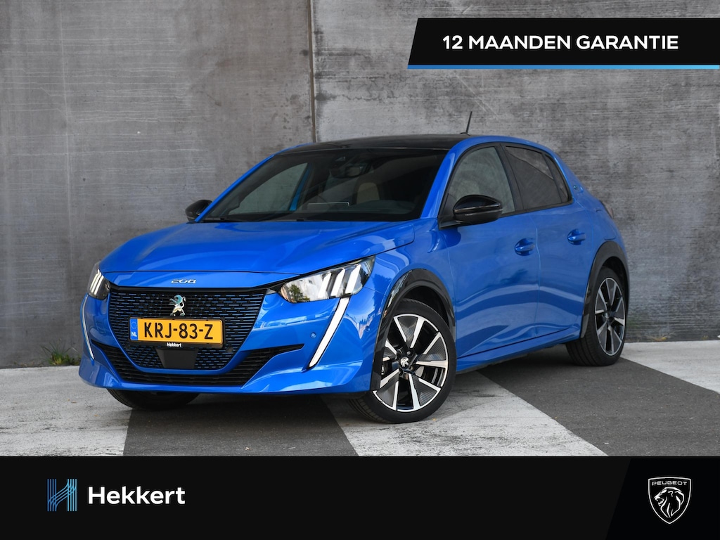 Peugeot e-208 EV GT Pack 50 kWh 136pk Automaat CAMERA | DODE HOEK | 17''LM | APPLE-CARPLAY | ADAPT. CC | DAB
