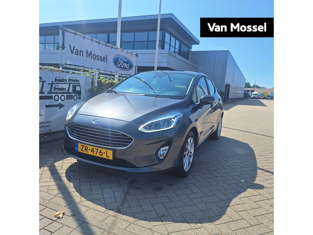Ford Fiesta 1.0 EcoBoost Titanium | Trekhaak | All Season | 16" LMV | Navigatie | DAB | Cruise Control |
